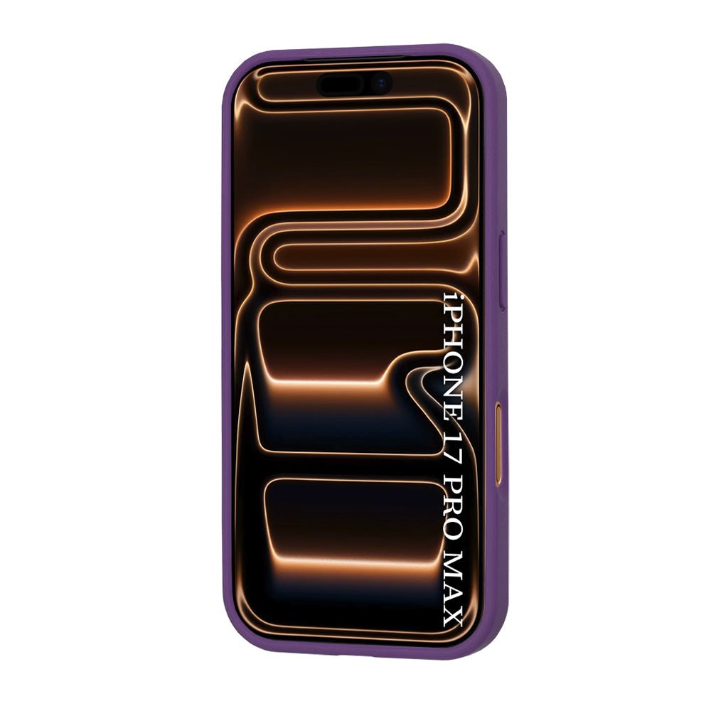 Techsuit iPhone 17 Pro Max - Σκληρή Θήκη με Πλαίσιο Σιλικόνης - MagSafe Pro - Clear / Purple