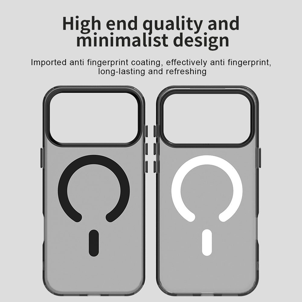 Techsuit iPhone 17 Pro - Σκληρή Θήκη με Πλαίσιο Σιλικόνης και MagSafe - CandyCase MagSafe - Black