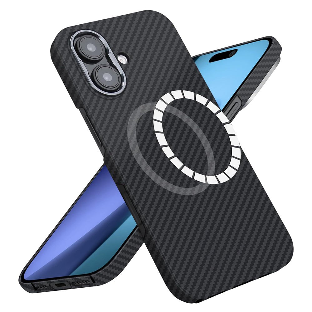 Techsuit iPhone 17 Σκληρή Θήκη - Aramid Fiber MagSafe - Black