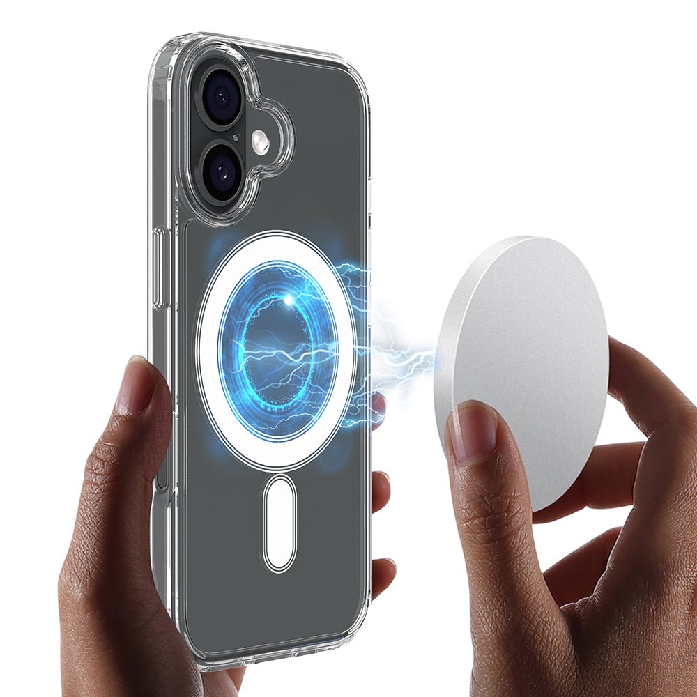 Techsuit iPhone 17 - Σκληρή Θήκη με Πλαίσιο Σιλικόνης - MagSafe Pro - Clear