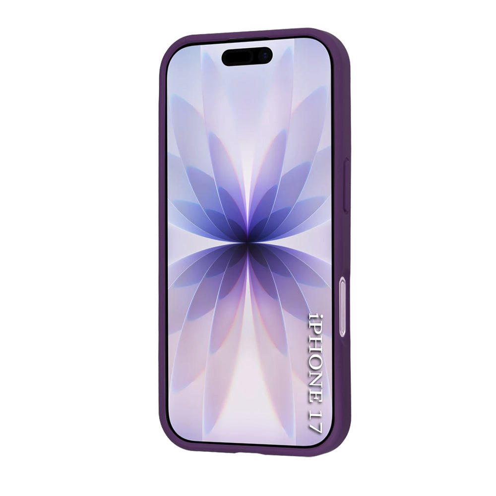 Techsuit iPhone 17 - Σκληρή Θήκη με Πλαίσιο Σιλικόνης - MagSafe Pro - Clear / Purple