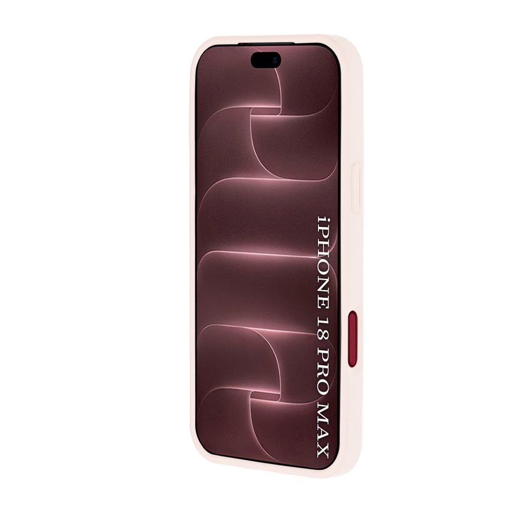 Techsuit iPhone 18 Pro Max / iPhone 17 Pro Max - Σκληρή Θήκη MagSafe με Πλαίσιο Σιλικόνης - MagSafe Pro - Nude Pink