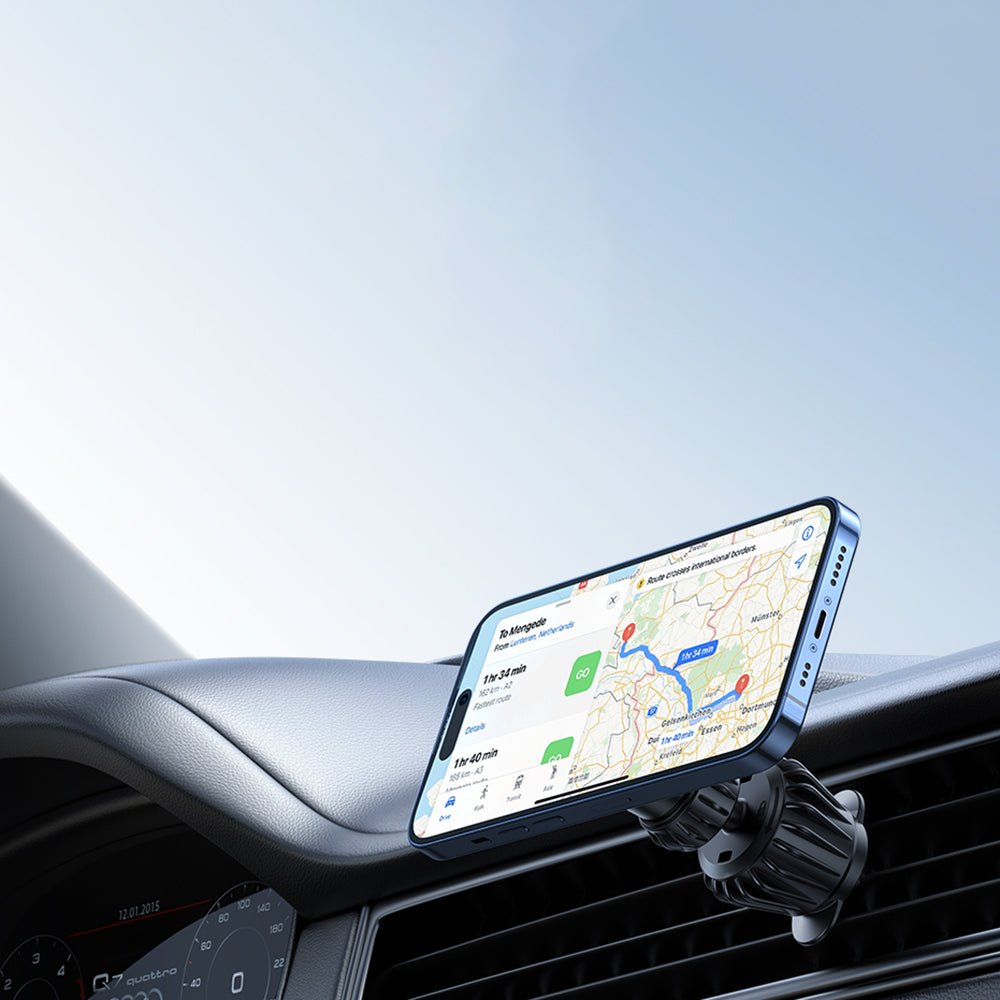 Techsuit MagSafe Μαγνητική Βάση Αυτοκινήτου Αεραγωγού - AirFix S1 - Black