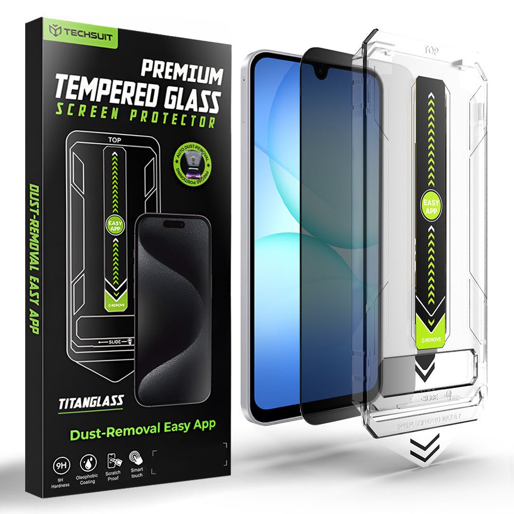 Techsuit Samsung Galaxy A16 4G / A16 5G / A17 4G / A17 5G - Αντιχαρακτικό Γυαλί Οθόνης - TitanGlass CrystalHD - Privacy