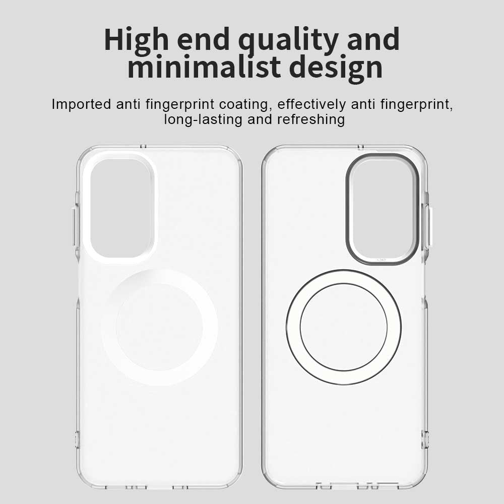 Techsuit Samsung Galaxy A27 5G - Σκληρή Θήκη με Πλαίσιο Σιλικόνης και MagSafe - CandyCase MagSafe - White