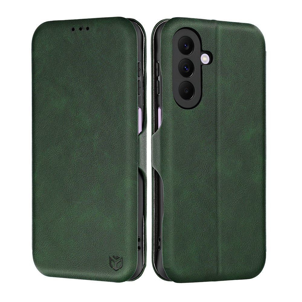 Techsuit Samsung Galaxy A27 5G - Θήκη Βιβλίο - Safe Wallet Plus - Green