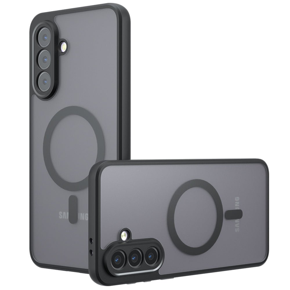 Techsuit Samsung Galaxy A36 5G - Σκληρή Θήκη με Πλαίσιο Σιλικόνης και MagSafe - PureFrost MagSafe - Frosted Black