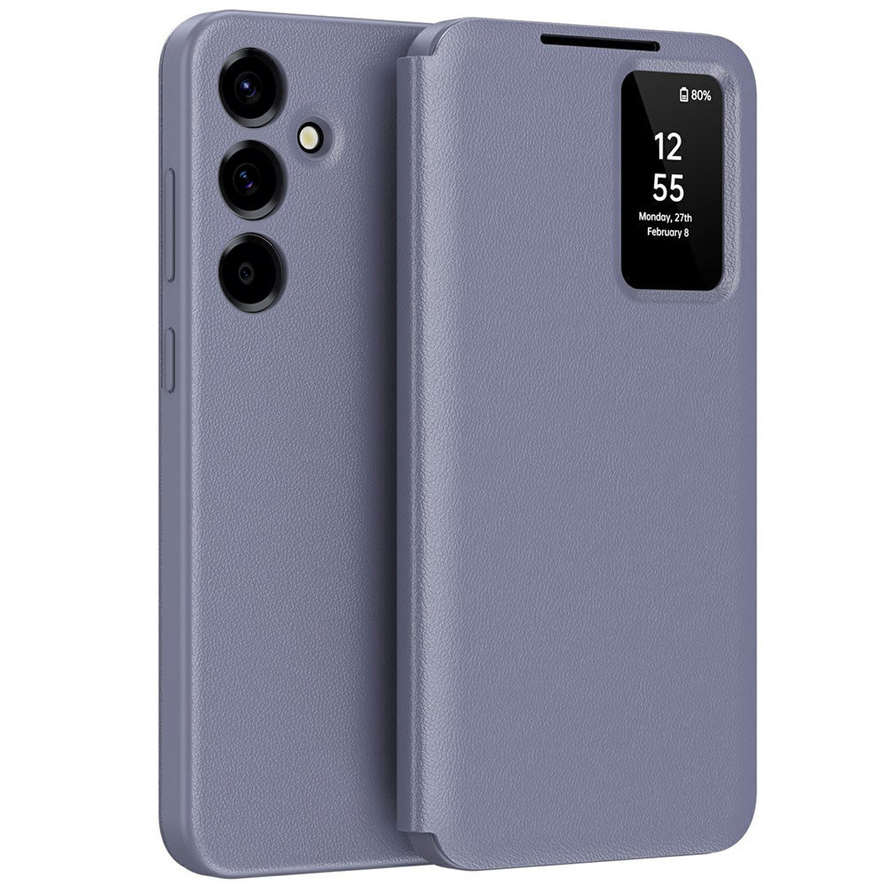 Techsuit Samsung Galaxy A37 5G - Θήκη Βιβλίο με Θέση για 1 Κάρτα - SmartView Series - Purple