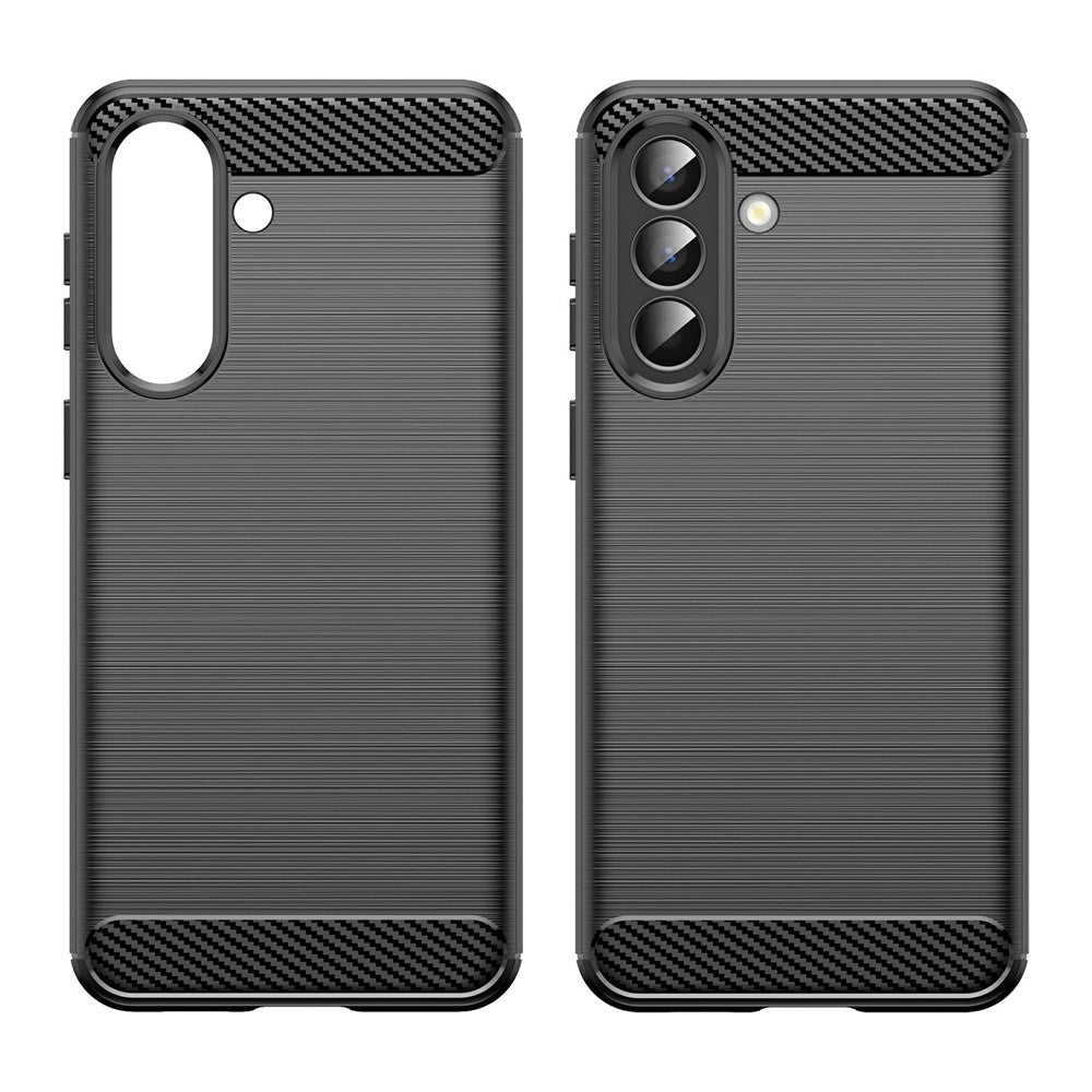 Techsuit Samsung Galaxy A57 5G - Θήκη Σιλικόνης TPU - Carbon Silicone - Black