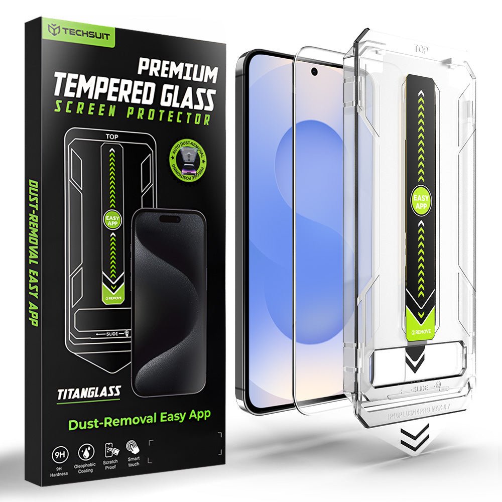 Techsuit Samsung Galaxy S24 / S25 - Αντιχαρακτικό Γυαλί Οθόνης - TitanGlass CrystalHD - Clear