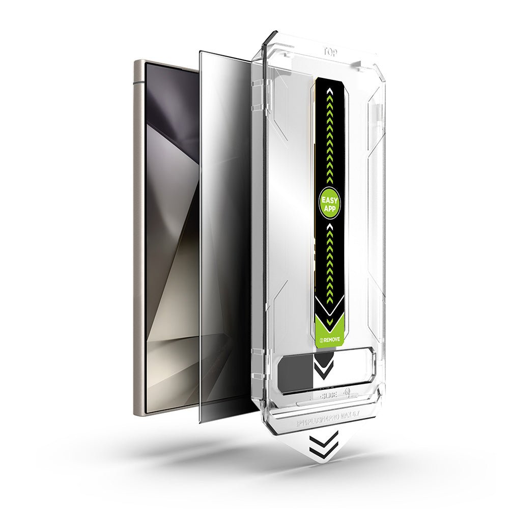 Techsuit Samsung Galaxy S24 Ultra - Αντιχαρακτικό Γυαλί Οθόνης - TitanGlass CrystalHD - Privacy