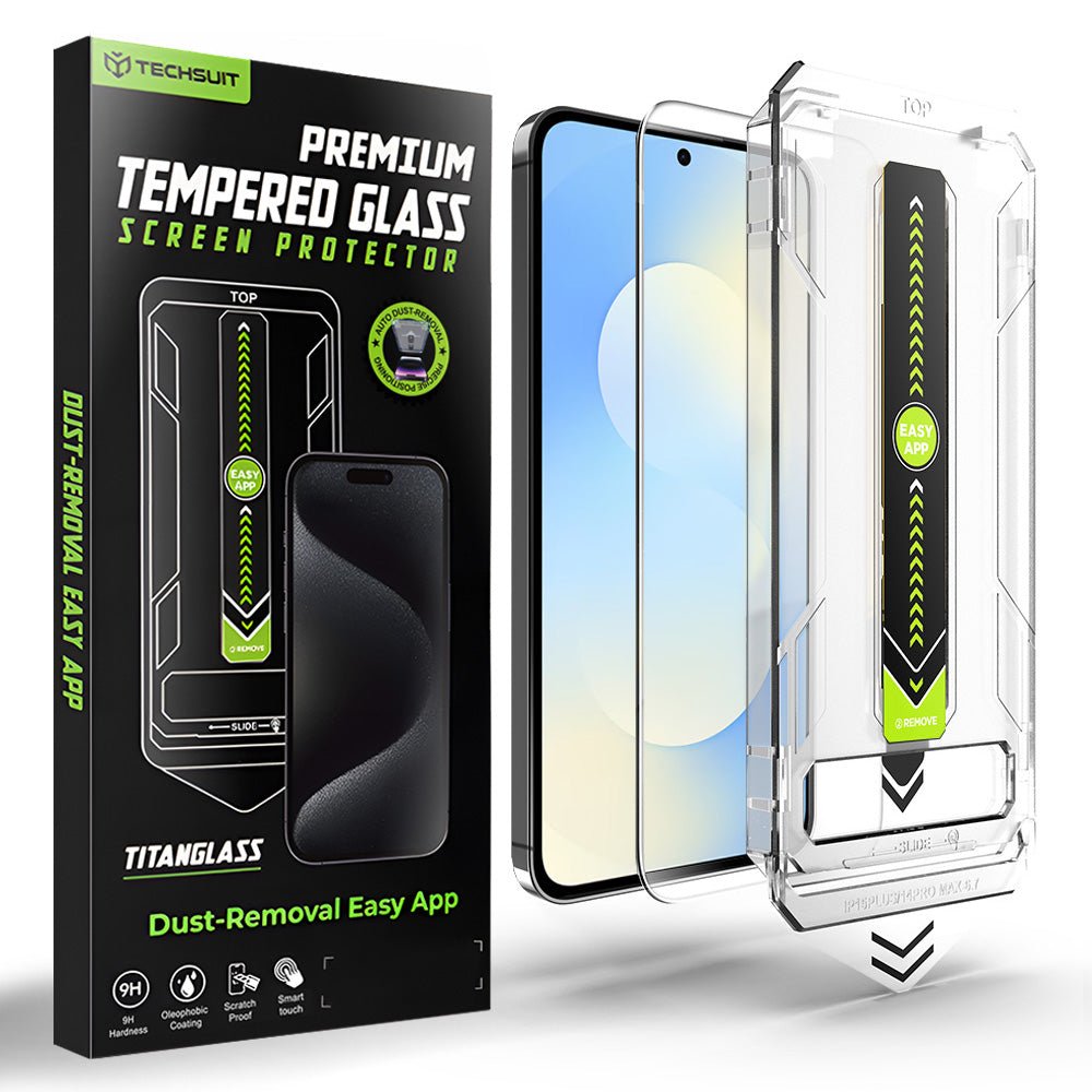 Techsuit Samsung Galaxy S25 FE / A57 5G - Αντιχαρακτικό Γυαλί Οθόνης - TitanGlass CrystalHD - Clear