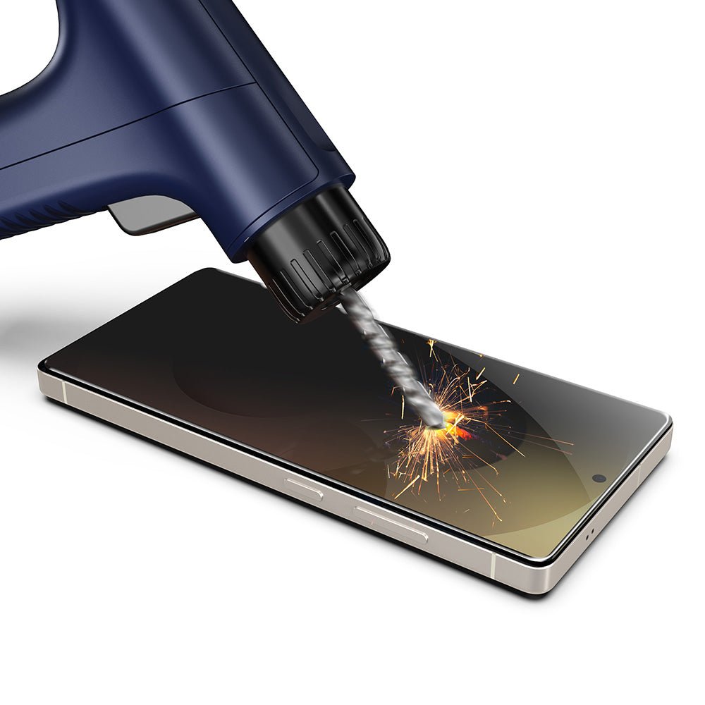 Techsuit Samsung Galaxy S25 Plus / Galaxy S24 Plus - Σετ με 2 Αντιχαρακτικά Γυαλιά Οθόνης - TitanGlass CrystalHD - Privacy