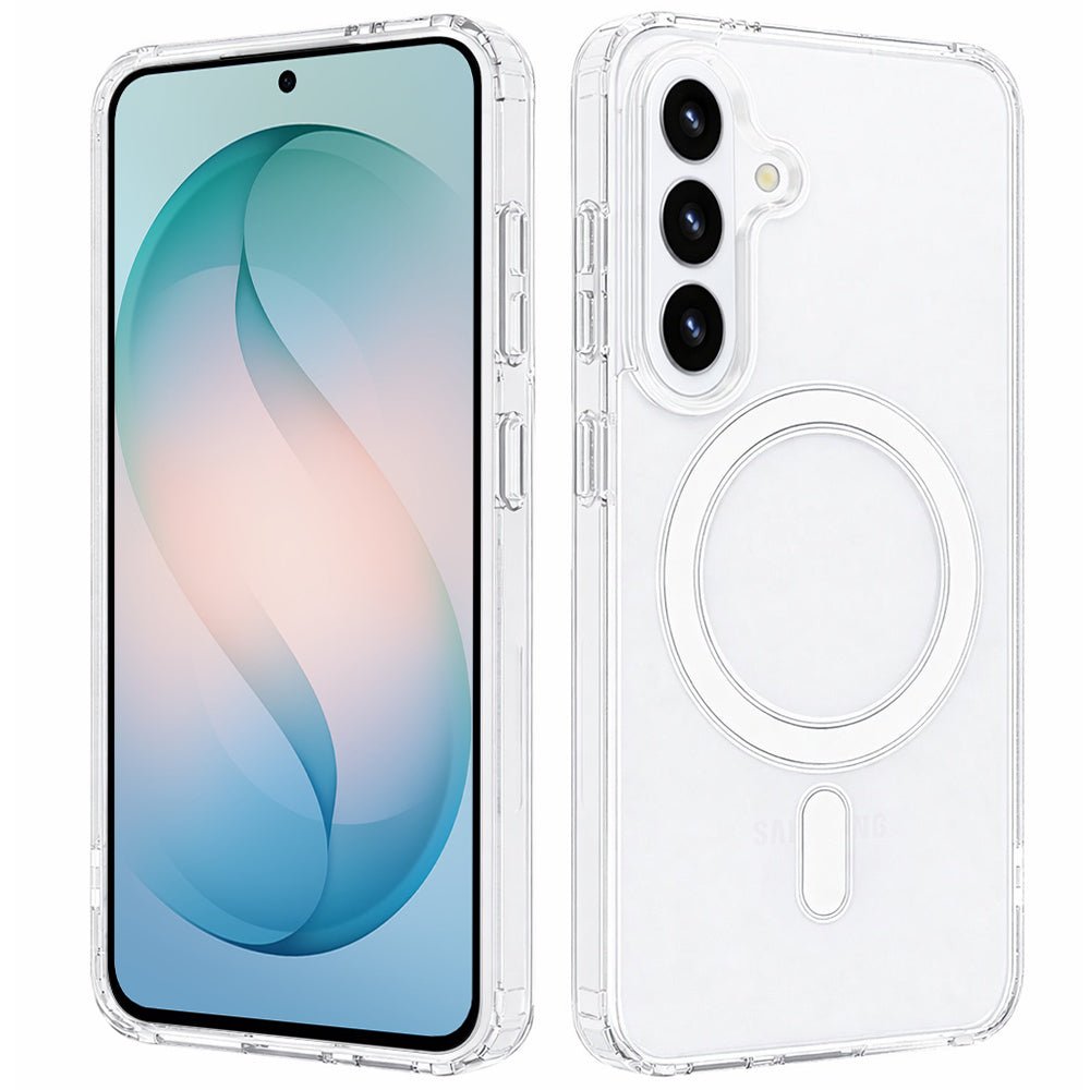 Techsuit Samsung Galaxy S26 Plus - Σκληρή Θήκη με Πλαίσιο Σιλικόνης - MagSafe Pro - Clear