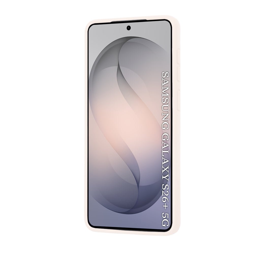 Techsuit Samsung Galaxy S26 Plus - Σκληρή Θήκη με Πλαίσιο Σιλικόνης - MagSafe Pro - Clear / Nude Pink