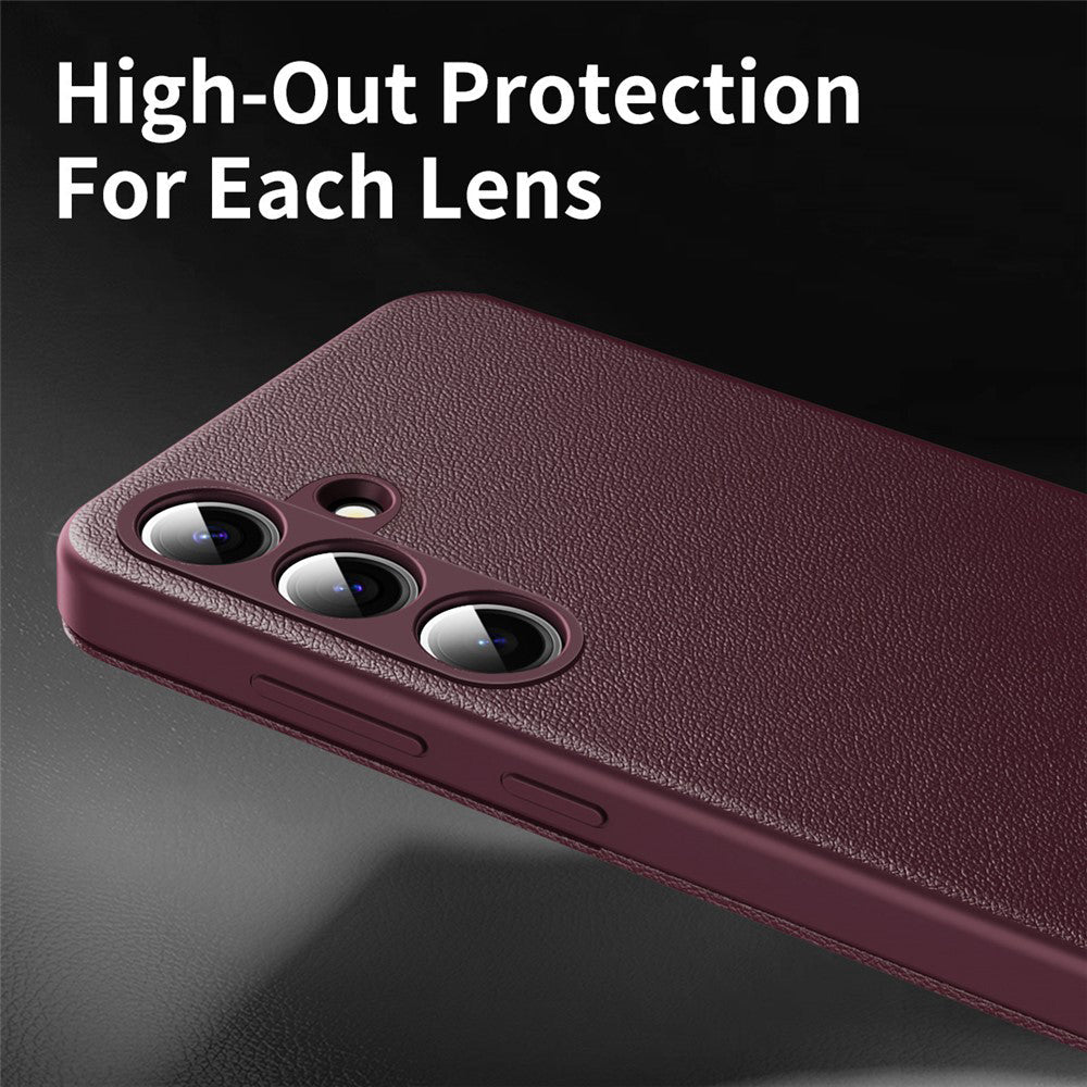 Techsuit Samsung Galaxy S26 Plus - Θήκη Βιβλίο με Θέση για 1 Κάρτα - SmartView Series - Red