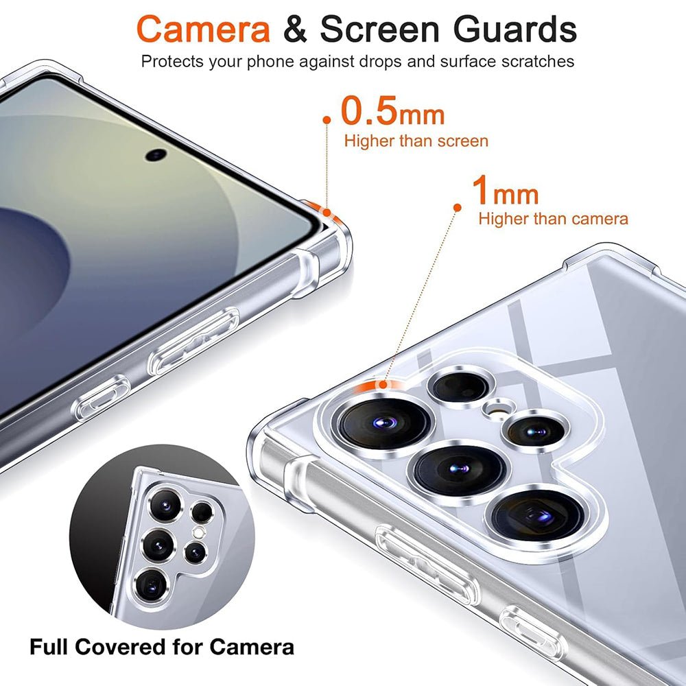 Techsuit Samsung Galaxy S26 Plus - Θήκη Σιλικόνης με Ενισχυμένες Γωνίες και MagSafe - Shockproof Clear Silicone MagSafe - Clear
