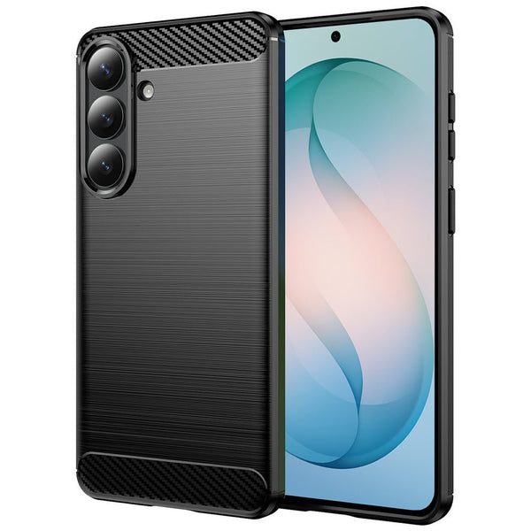 Techsuit Samsung Galaxy S26 Plus - Θήκη Σιλικόνης TPU - Carbon Silicone - Black