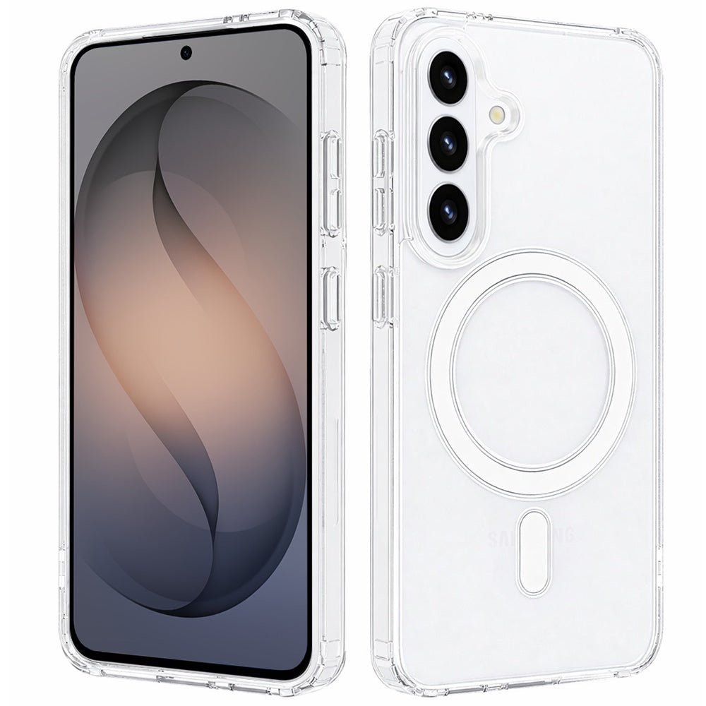 Techsuit Samsung Galaxy S26 - Σκληρή Θήκη με Πλαίσιο Σιλικόνης - MagSafe Pro - Clear