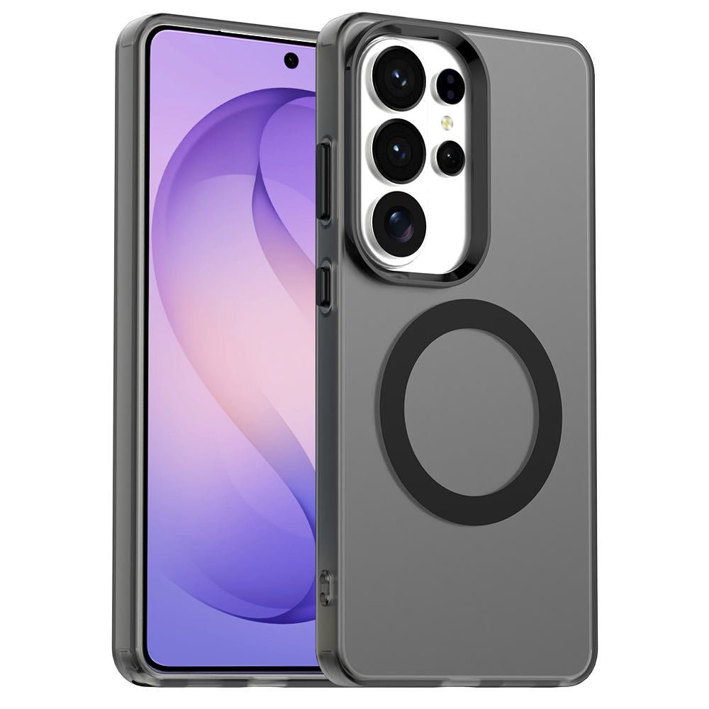 Techsuit Samsung Galaxy S26 Ultra - Σκληρή Θήκη με Πλαίσιο Σιλικόνης και MagSafe - CandyCase MagSafe - Black