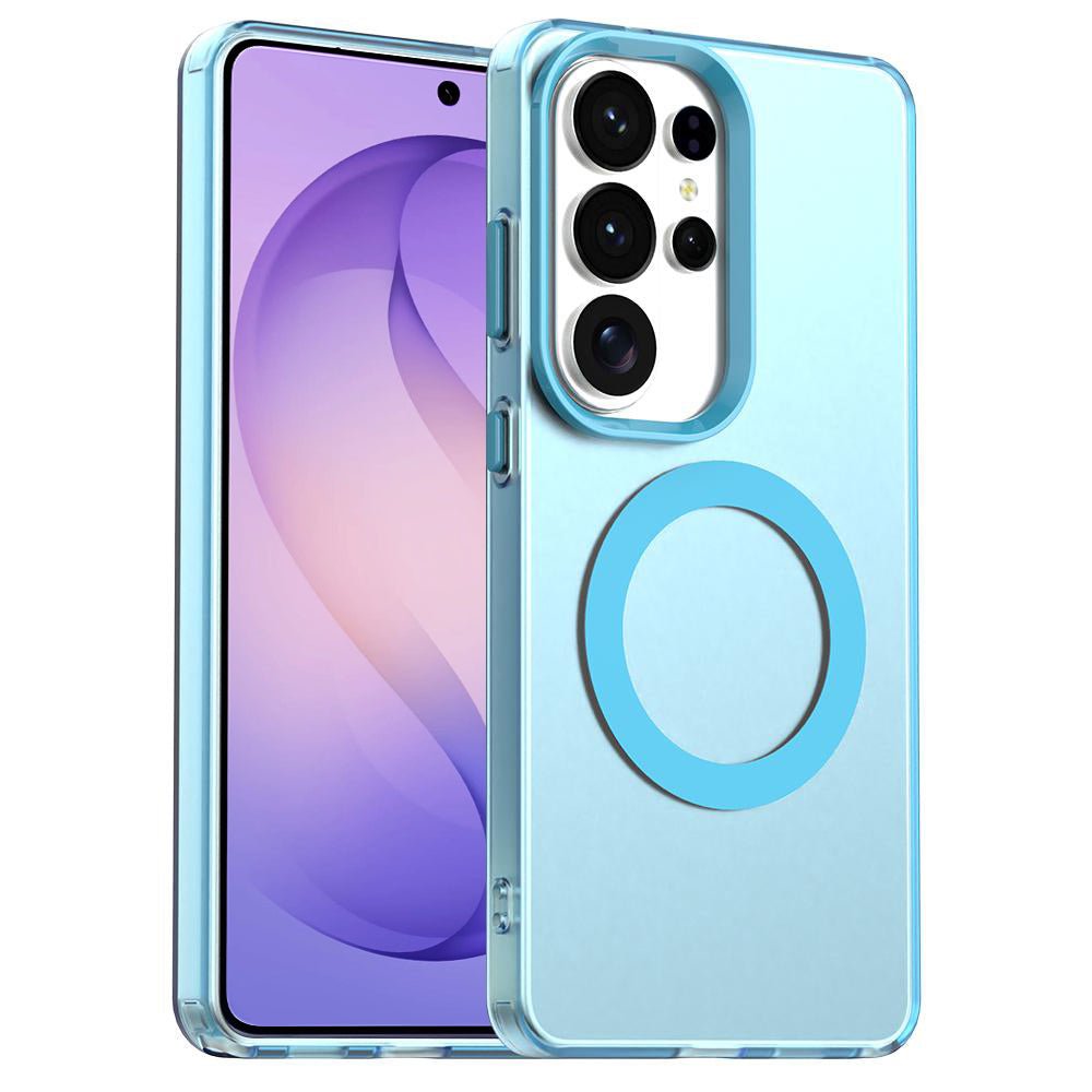 Techsuit Samsung Galaxy S26 Ultra - Σκληρή Θήκη με Πλαίσιο Σιλικόνης και MagSafe - CandyCase MagSafe - Blue