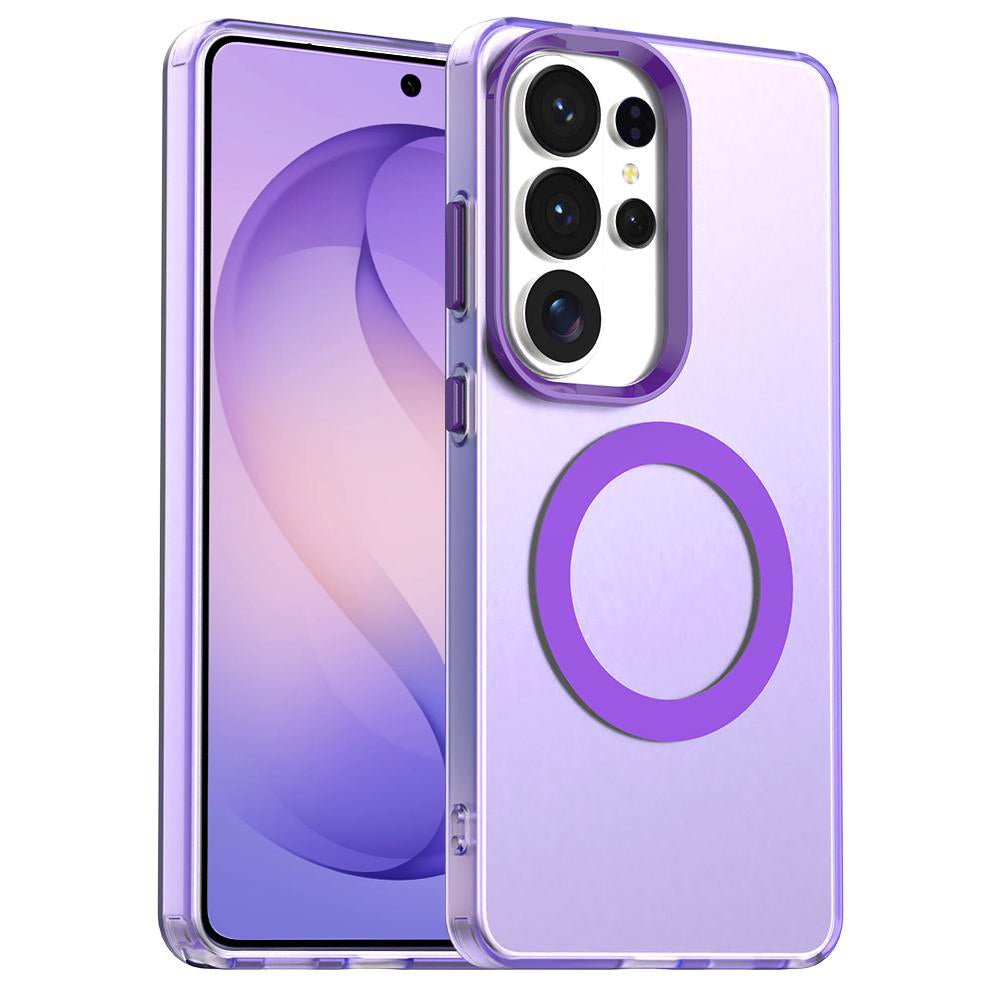 Techsuit Samsung Galaxy S26 Ultra - Σκληρή Θήκη με Πλαίσιο Σιλικόνης και MagSafe - CandyCase MagSafe - Purple
