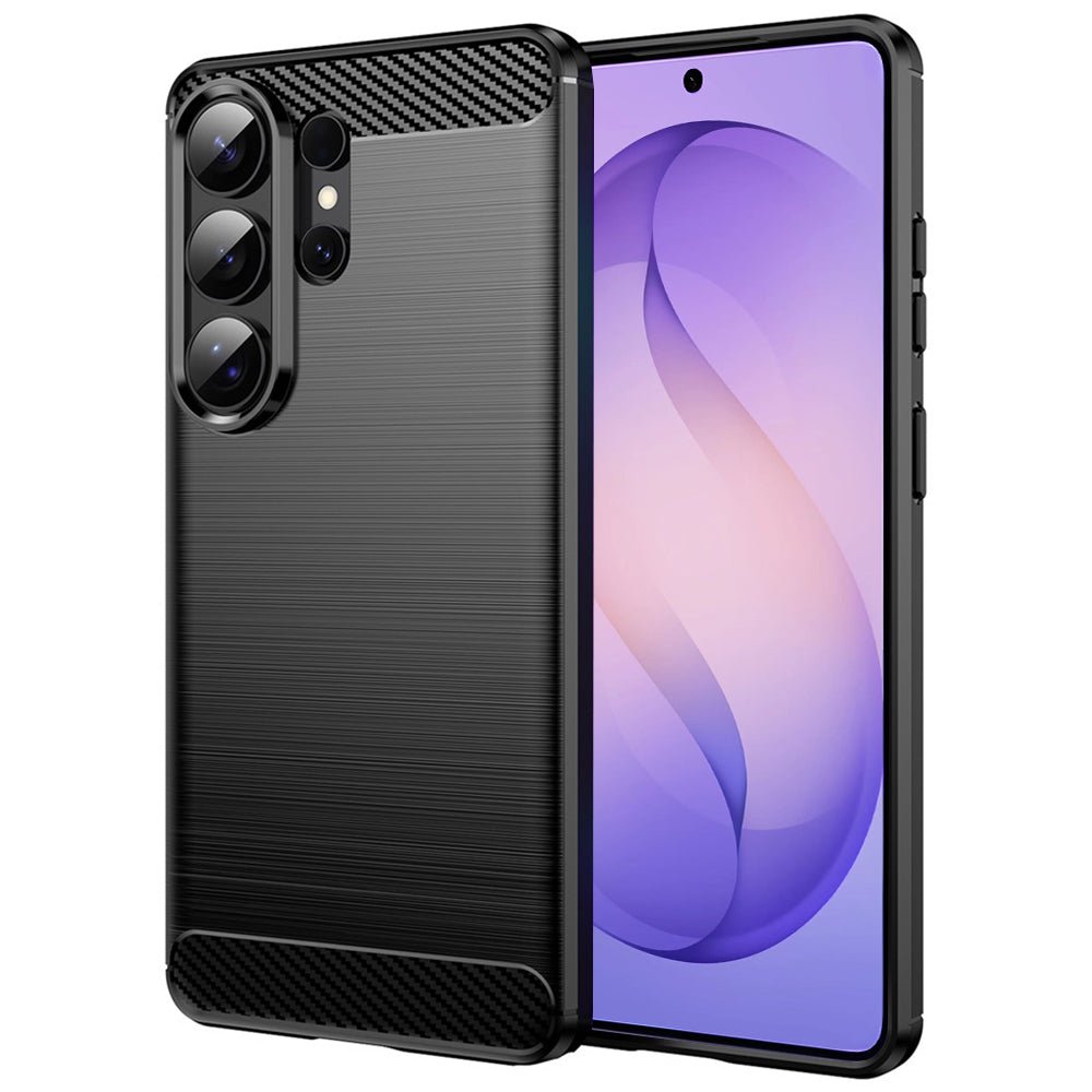 Techsuit Samsung Galaxy S26 Ultra - Θήκη Σιλικόνης TPU - Carbon Silicone - Black
