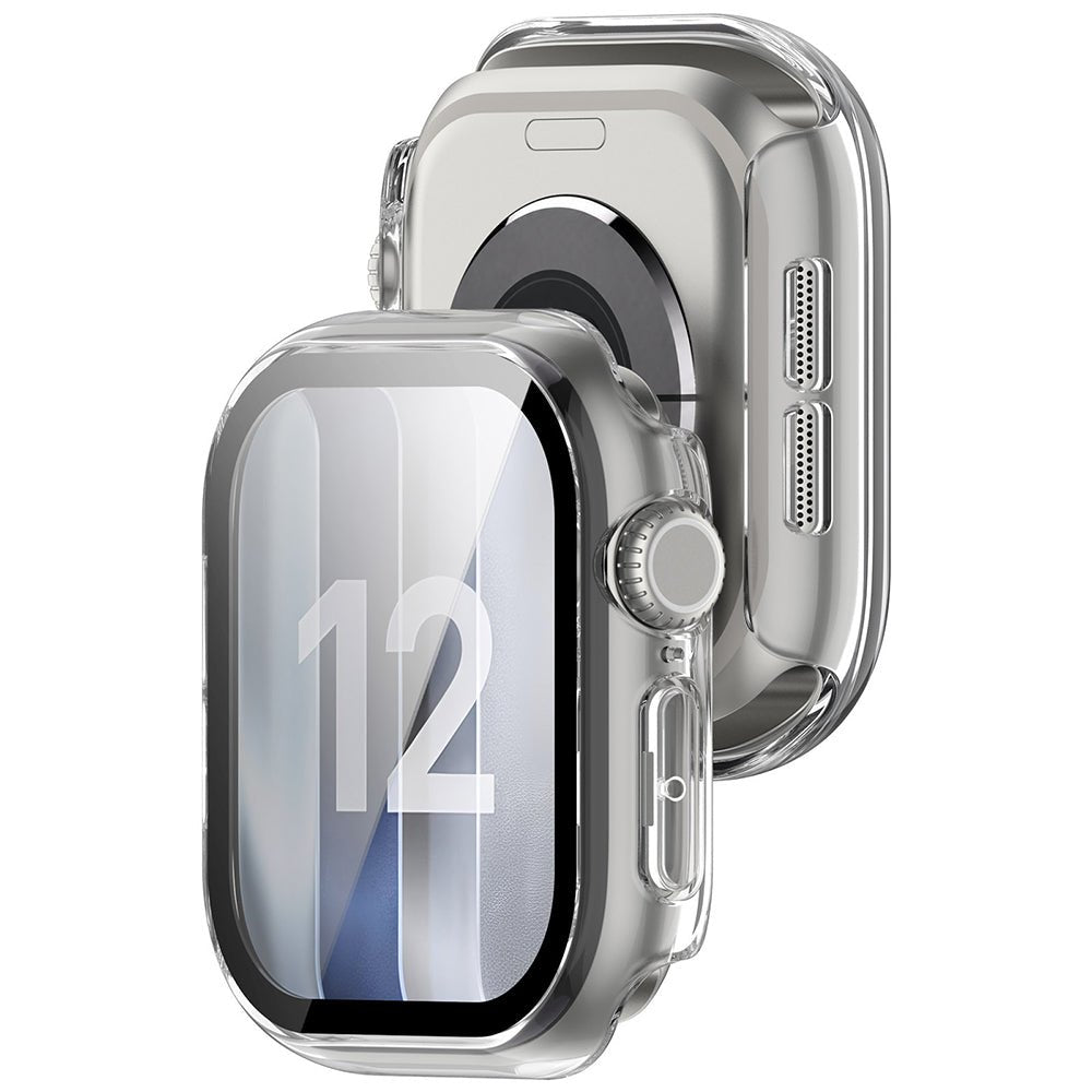 Techsuit Θήκη Apple Watch 12 - 42mm με Προστασία Οθόνης - Defense360 Pro - Clear