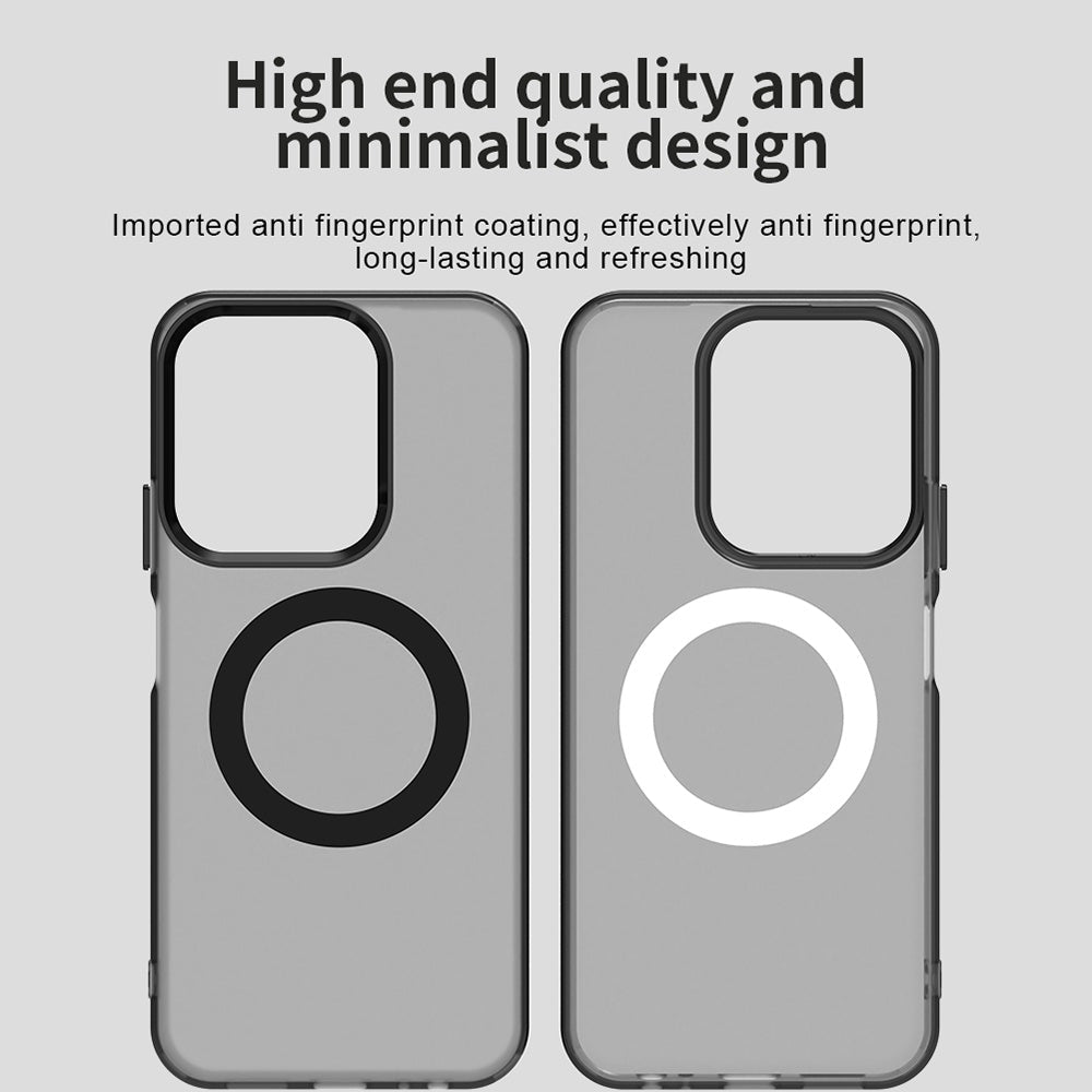 Techsuit Xiaomi Redmi 15C 4G / 5G / Poco C85 4G - Σκληρή Θήκη με Πλαίσιο Σιλικόνης και MagSafe - CandyCase MagSafe - Black