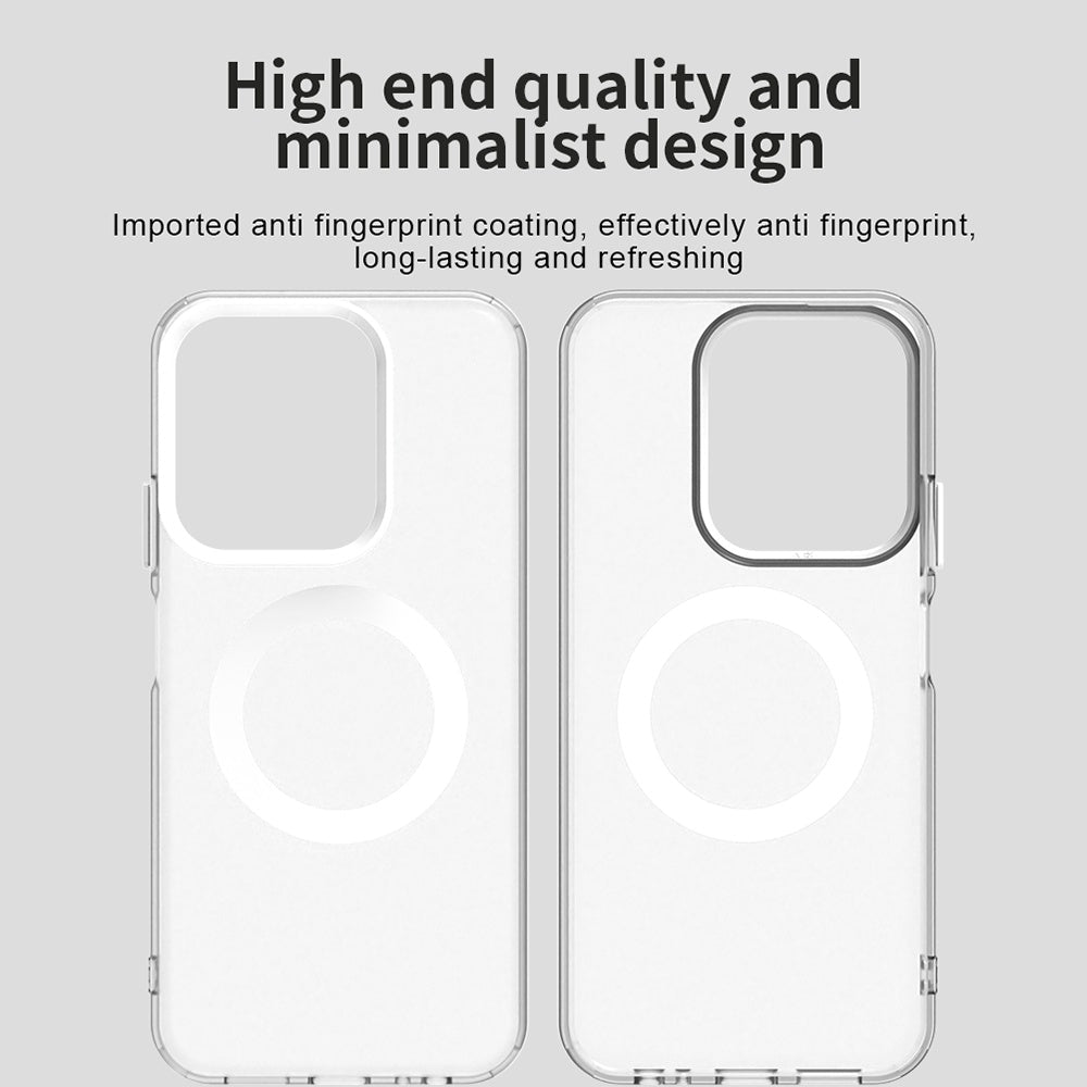 Techsuit Xiaomi Redmi 15C 4G / 5G / Poco C85 4G - Σκληρή Θήκη με Πλαίσιο Σιλικόνης και MagSafe - CandyCase MagSafe - White