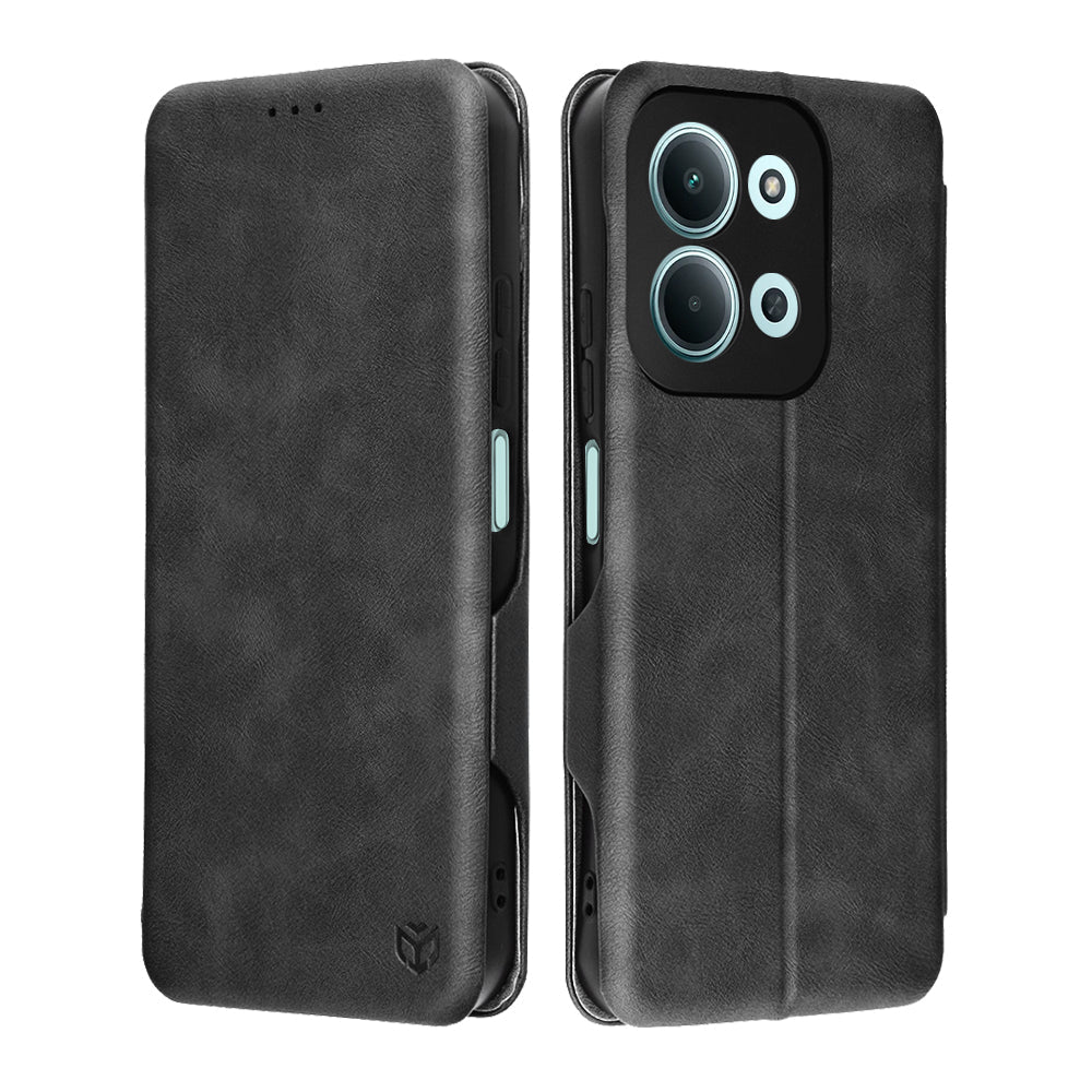 Techsuit Xiaomi Redmi 15C 4G / Redmi 15C 5G - Θήκη Βιβλίο - Safe Wallet Plus - Black