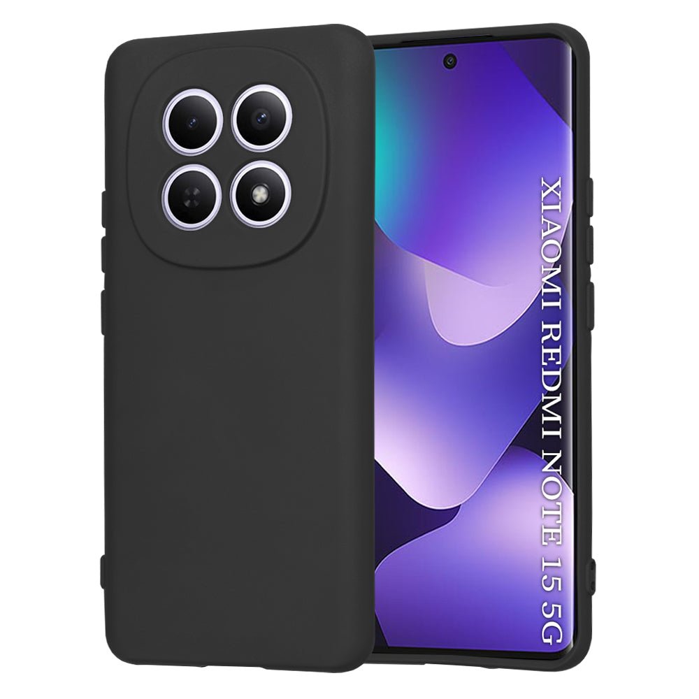 Techsuit Xiaomi Redmi Note 15 4G / 5G / Poco M8 5G - Θήκη Σιλικόνης - SoftFlex - Black