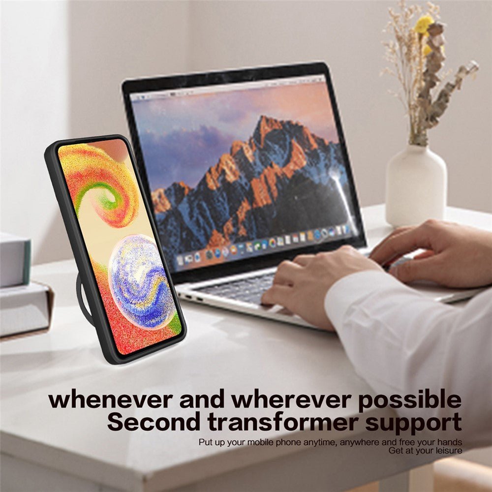 Techsuit Xiaomi Redmi Note 15 Pro 4G - Σκληρή Θήκη με Προστασία Καμερών και Δαχτυλίδι Συγκράτησης - CamGuard Pro - Blue
