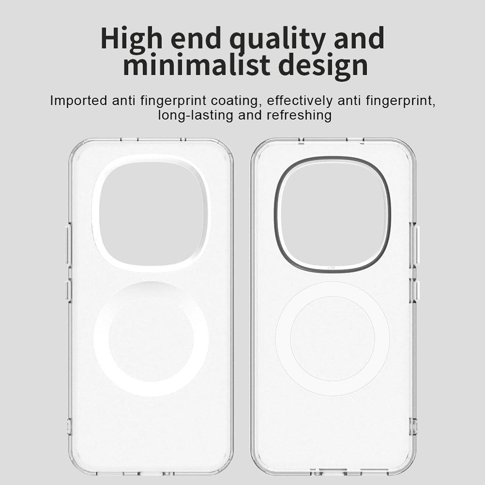 Techsuit Xiaomi Redmi Note 15 Pro Plus 5G / Poco M8 Pro 5G - Σκληρή Θήκη με Πλαίσιο Σιλικόνης και MagSafe - CandyCase MagSafe - White