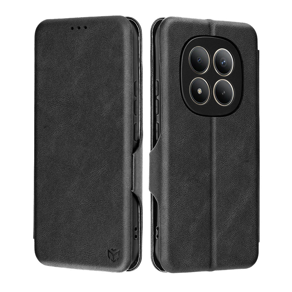 Techsuit Xiaomi Redmi Note 15 Pro Plus 5G / Poco M8 Pro 5G - Θήκη Βιβλίο - Safe Wallet Plus - Black