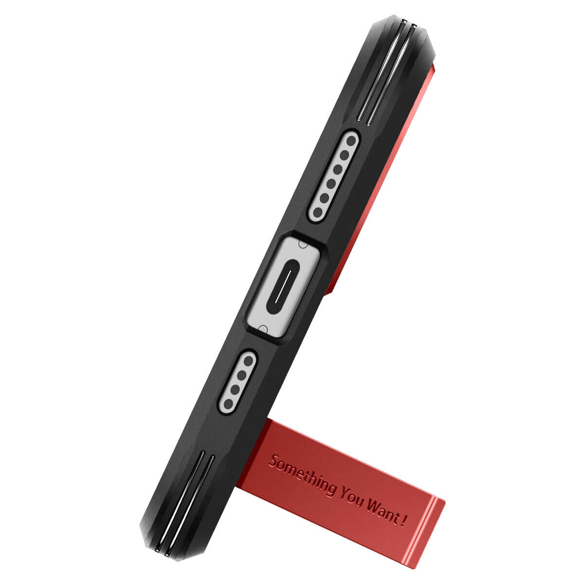Spigen iPhone 15 Tough Armor Mag Σκληρή Θήκη με MagSafe - Red