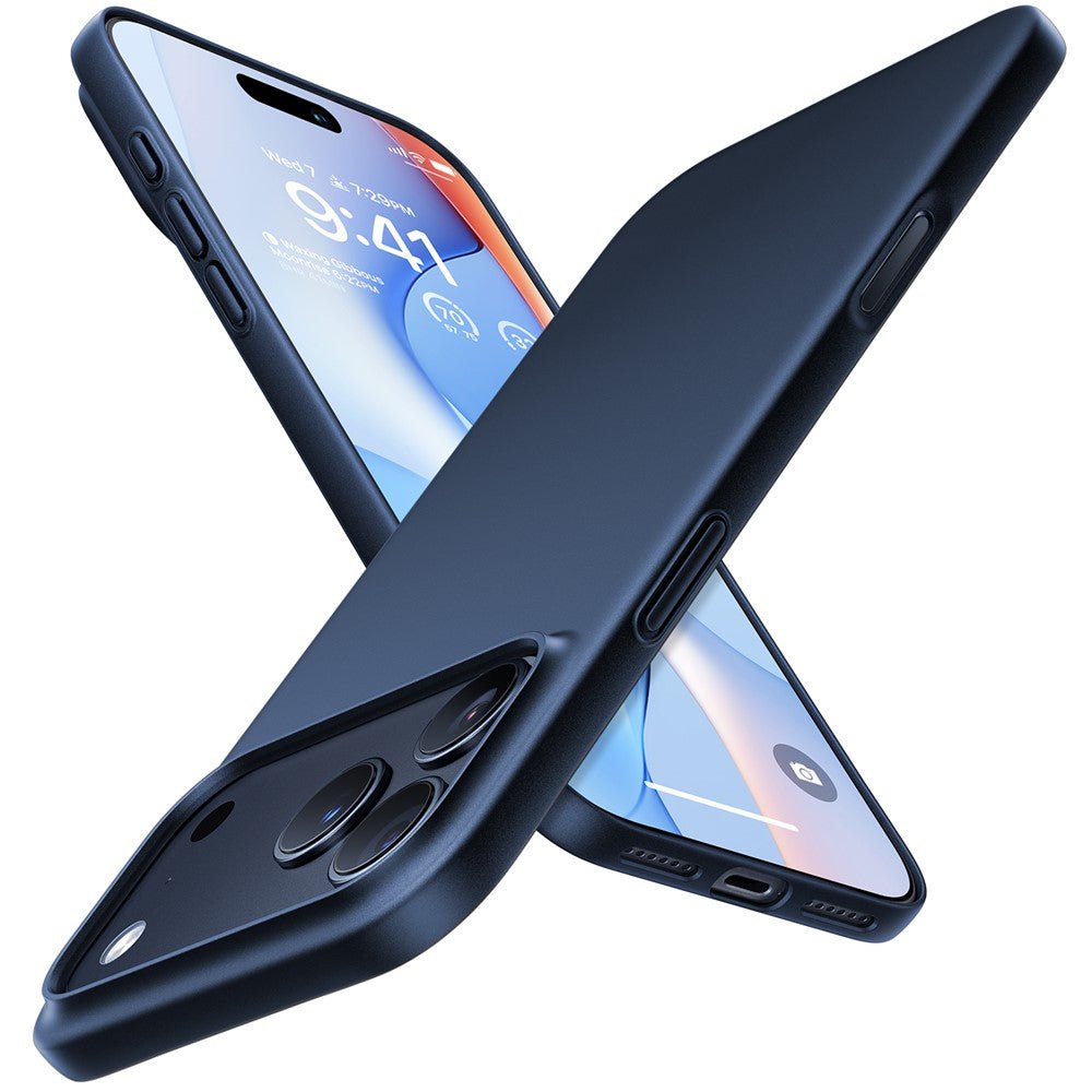 Torras iPhone 17 Pro Max - Θήκη Σιλικόνης με MagSafe - SlimFit Series - Navy Blue