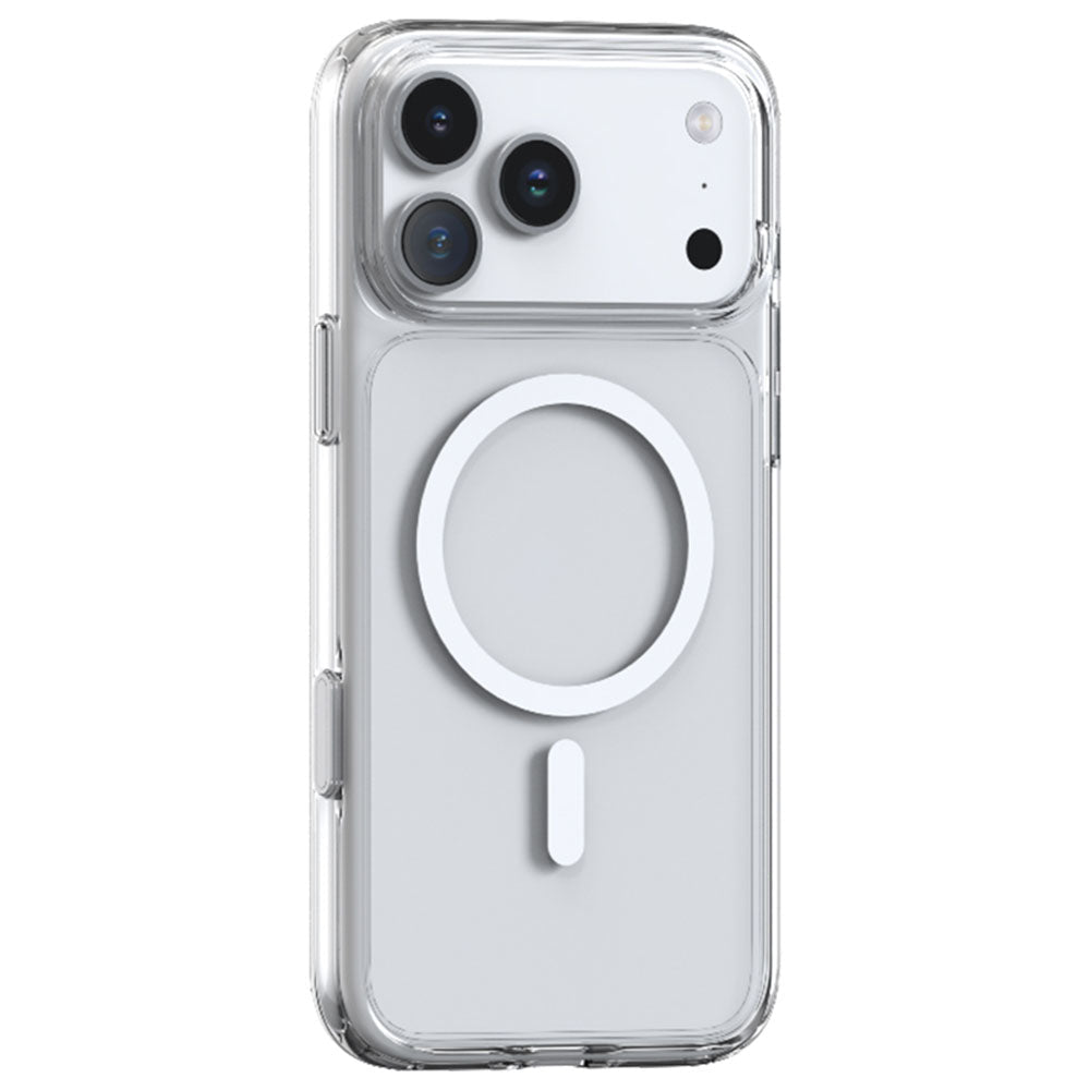 Torras iPhone 17 Pro - Σκληρή Θήκη με Πλαίσιο Σιλικόνης και MagSafe - Guardian Magnetic Series - Clear