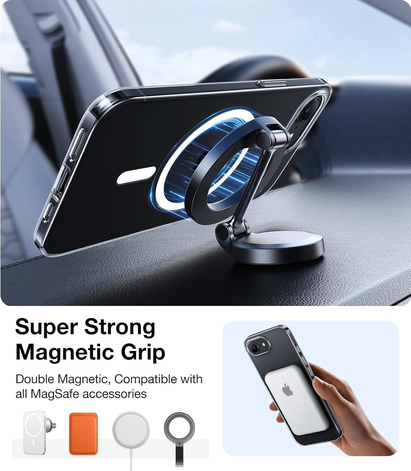 Torras iPhone 17 - Θήκη Σιλικόνης με MagSafe - SlimFit Series - Clear