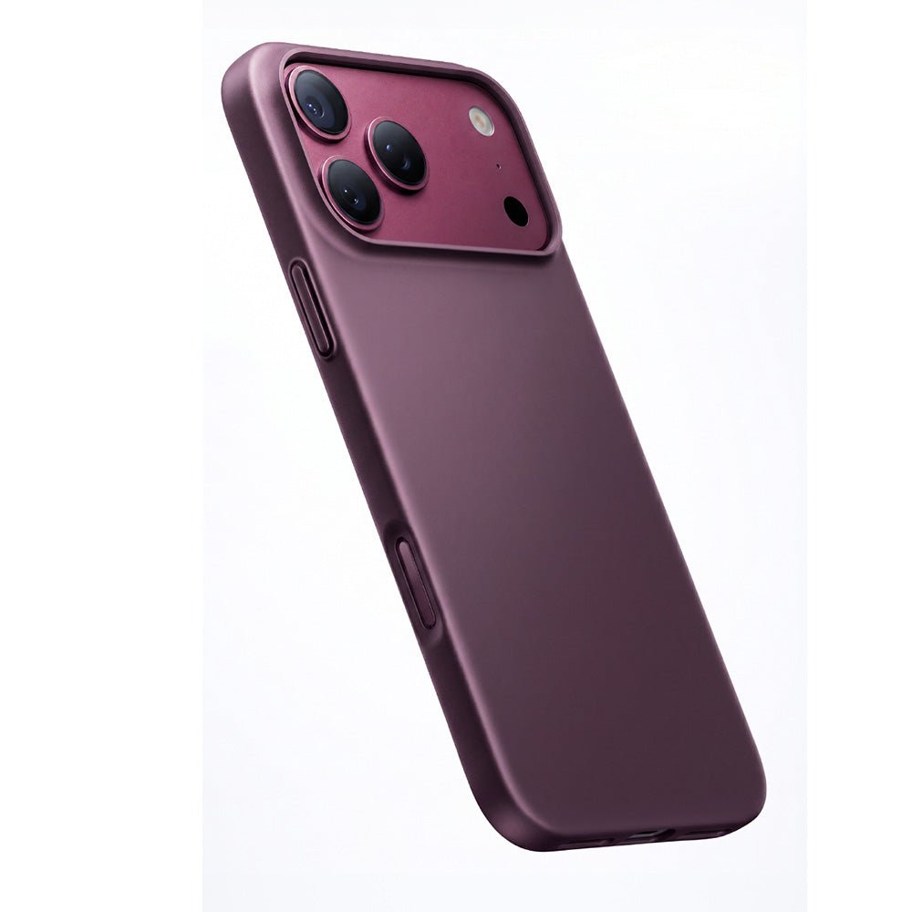 Torras iPhone 18 Pro / iPhone 17 Pro - Σκληρή Θήκη με Πλαίσιο Σιλικόνης και MagSafe - OriginFit-Mag Series - Purple