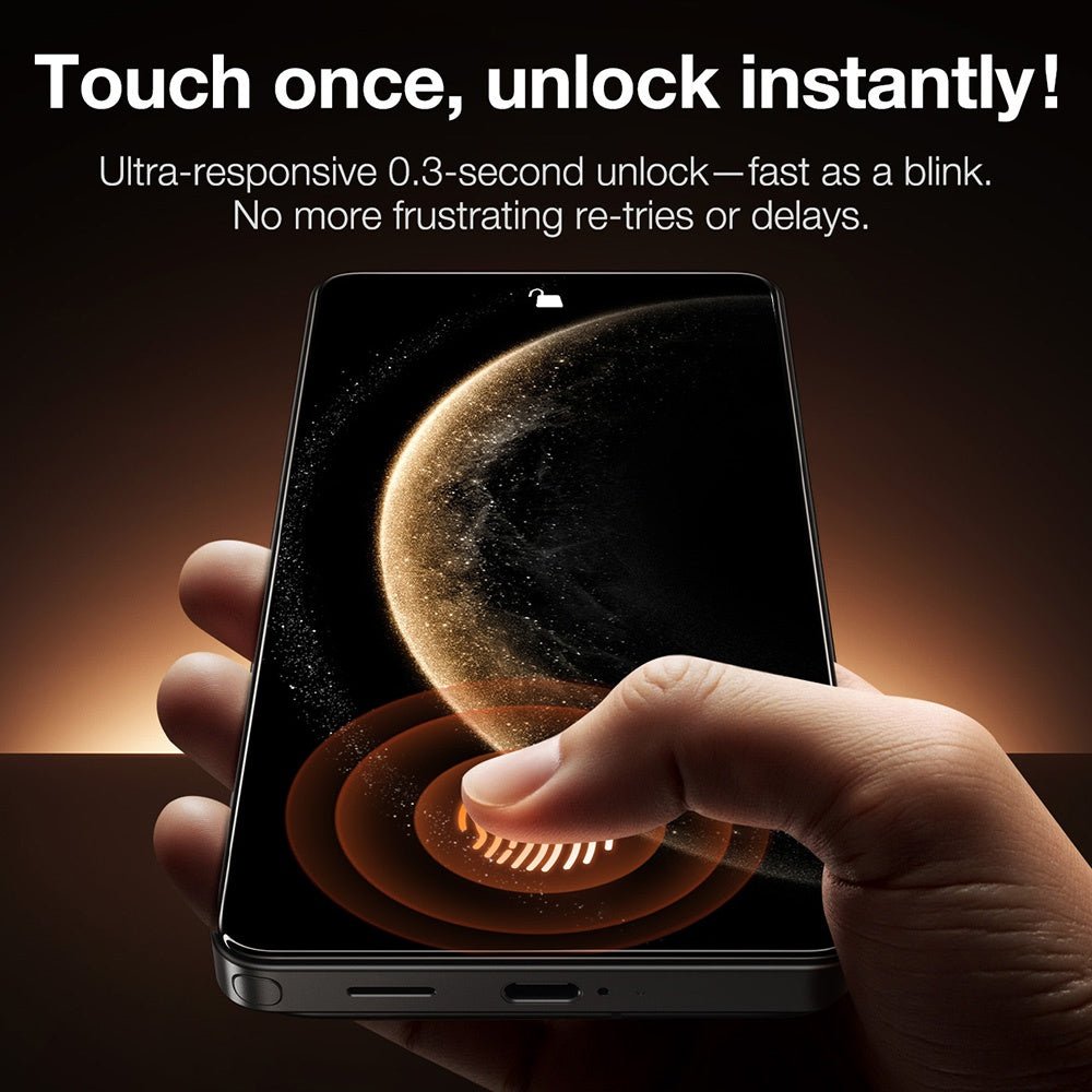 Torras Samsung Galaxy S26 Ultra - Full Screen Αντιχαρακτικό Γυαλί Οθόνης - GlassGo Install Master - Privacy