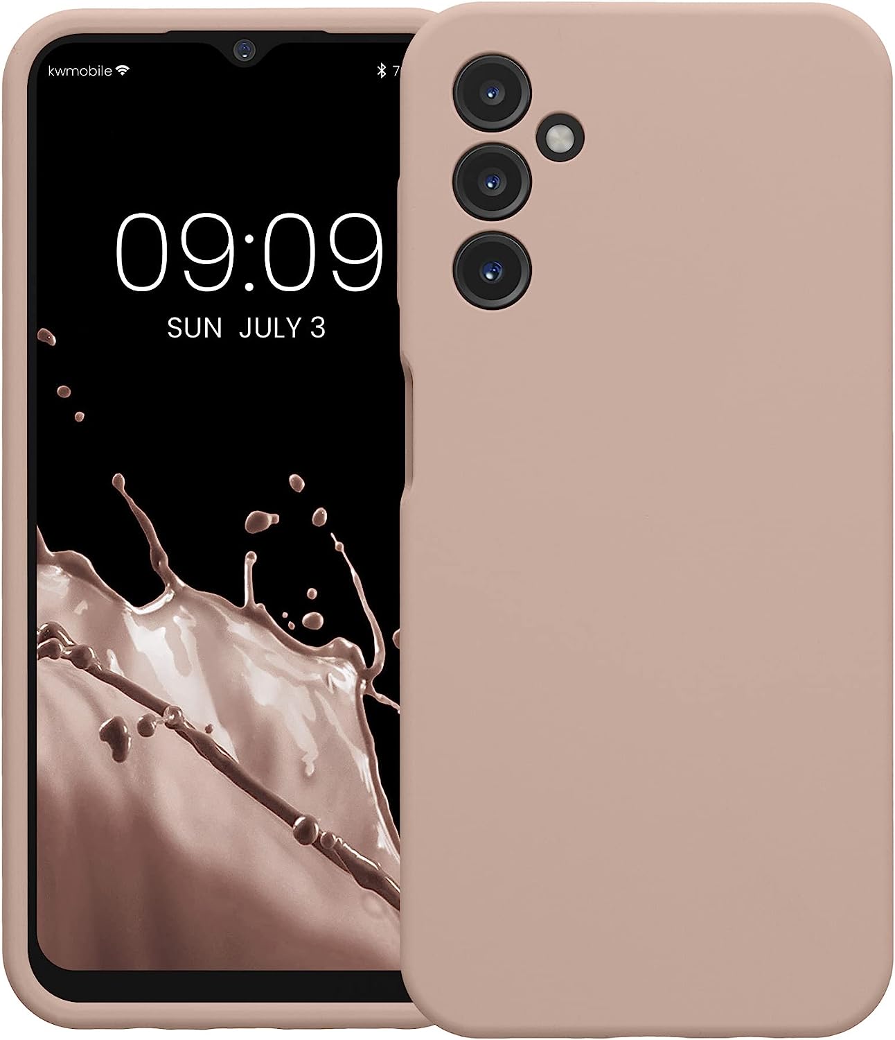 KW Samsung Galaxy A14 5G Θήκη Σιλικόνης Rubber TPU - Antique Pink Matte - 60808.52