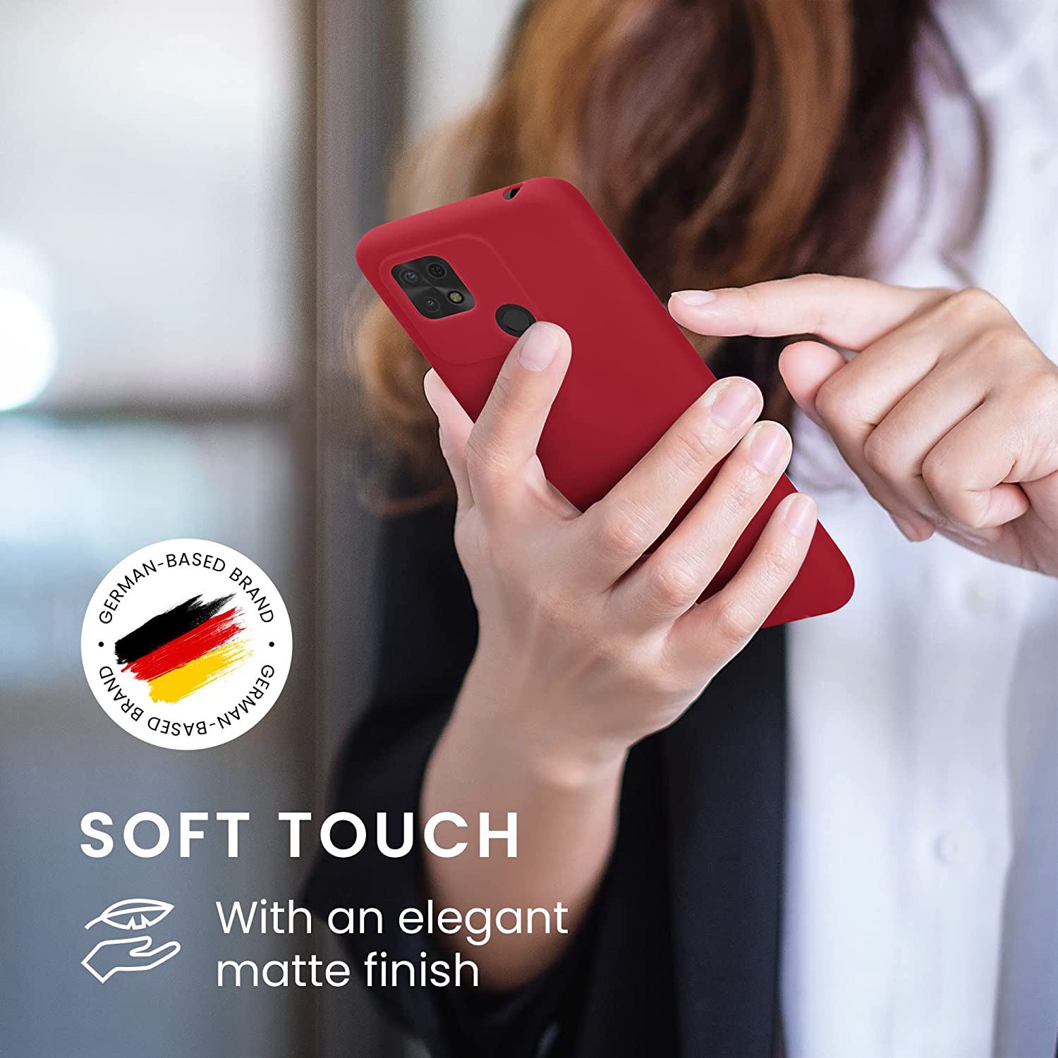 KW Xiaomi Xiaomi Redmi 10C Θήκη Σιλικόνης TPU - Matte Fuchsia - 59231.100