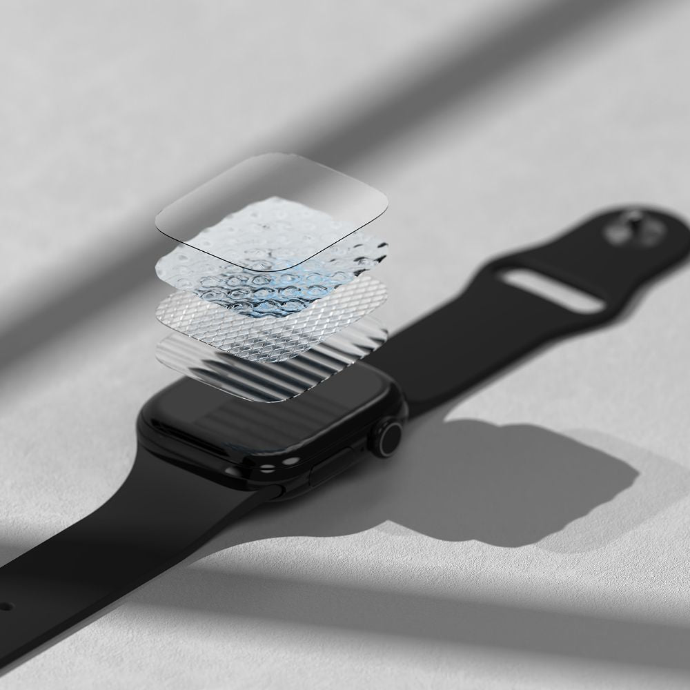 Ringke Προστασία Οθόνης Apple Watch 10/11 - 46mm - Dual Easy Pro Προστατευτική Μεμβράνη Οθόνης - 2 Τεμάχια - Διάφανη