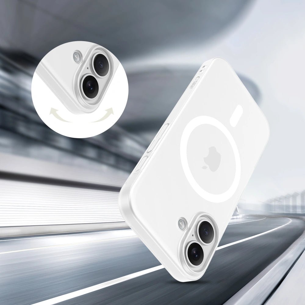 Tech - Protect iPhone 17 MagSlim - Σκληρή Θήκη με MagSafe - Matte / White