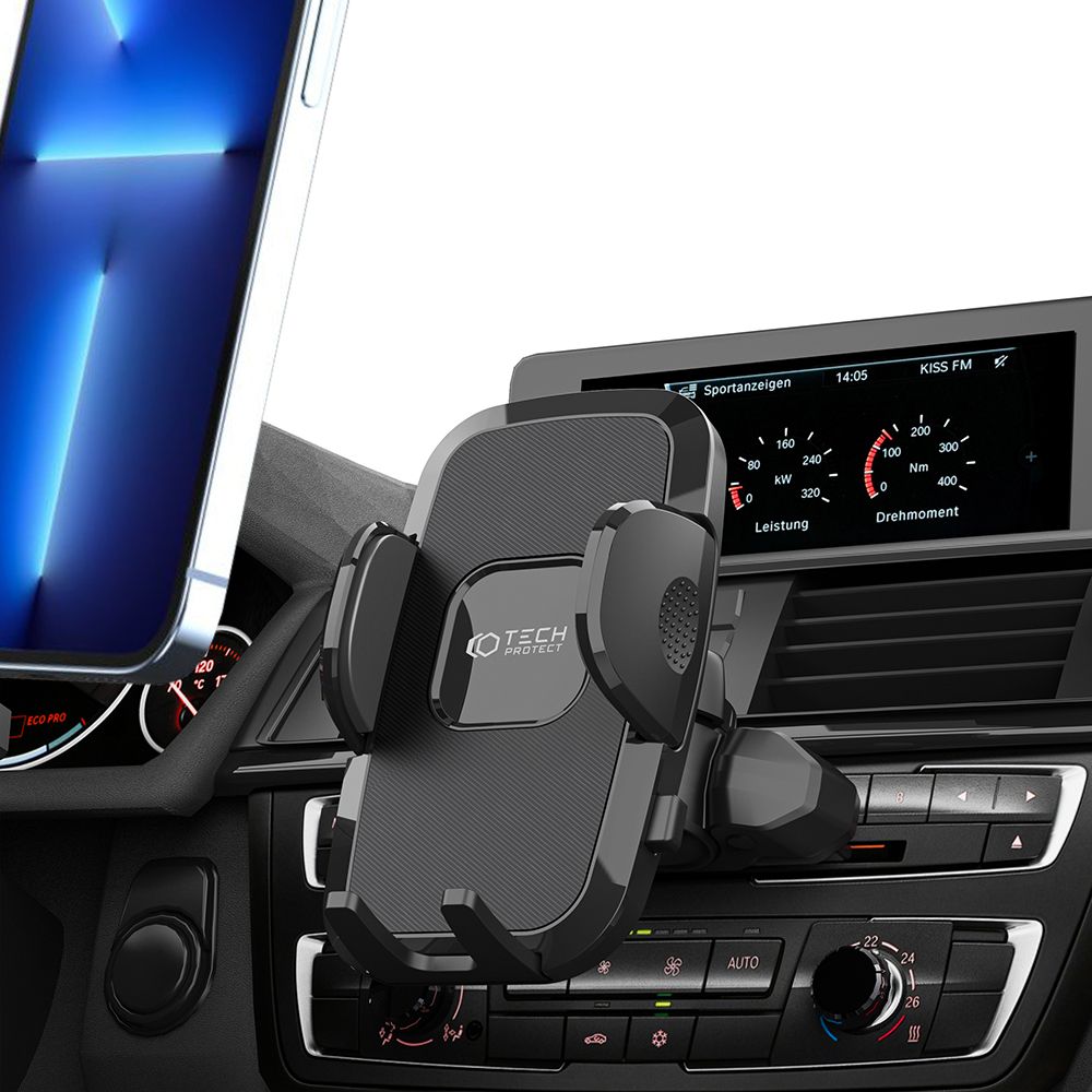 Tech - Protect V3 Universal Βάση Αυτοκινήτου για την Υποδοχή του CD Player - Black