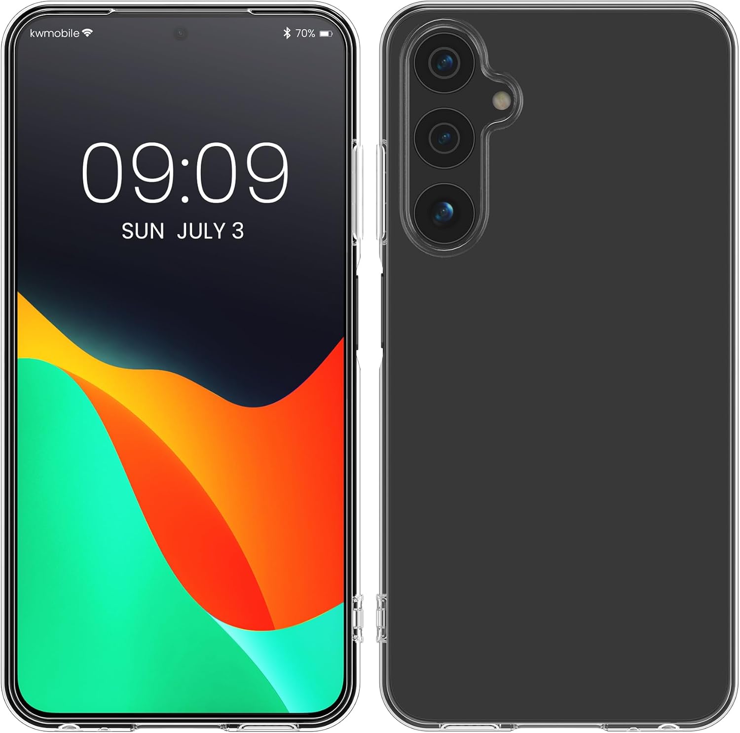 KW Samsung Galaxy A15 4G / A15 5G Θήκη Σιλικόνης Crystal TPU - Διάφανη