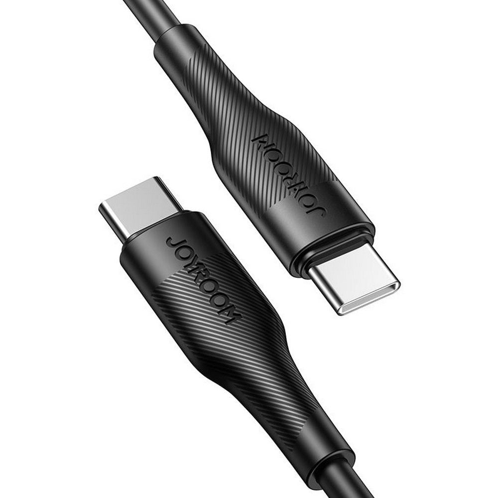 Joyroom S - 1230M3 PD 60W 3A - Καλώδιο Δεδομένων και Φόρτισης Type - C to Type - C 1.8M - Black