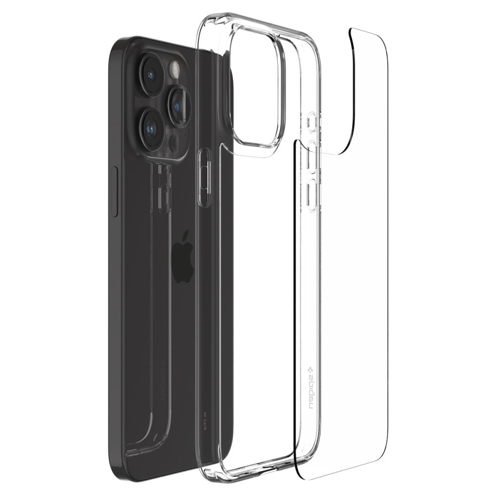 Spigen iPhone 15 Pro AirSkin Hybrid Σκληρή Θήκη - Crystal Clear