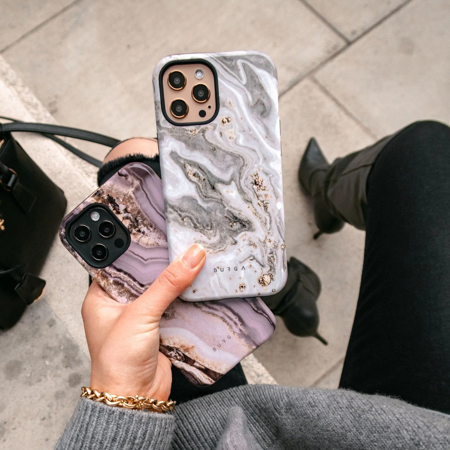 Burga iPhone 14 Plus Fashion Tough Σκληρή Θήκη - Snowstorm